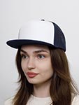 Бейсболка FLEXFIT арт. 6005FW NO FOAM (темно-синий / белый)